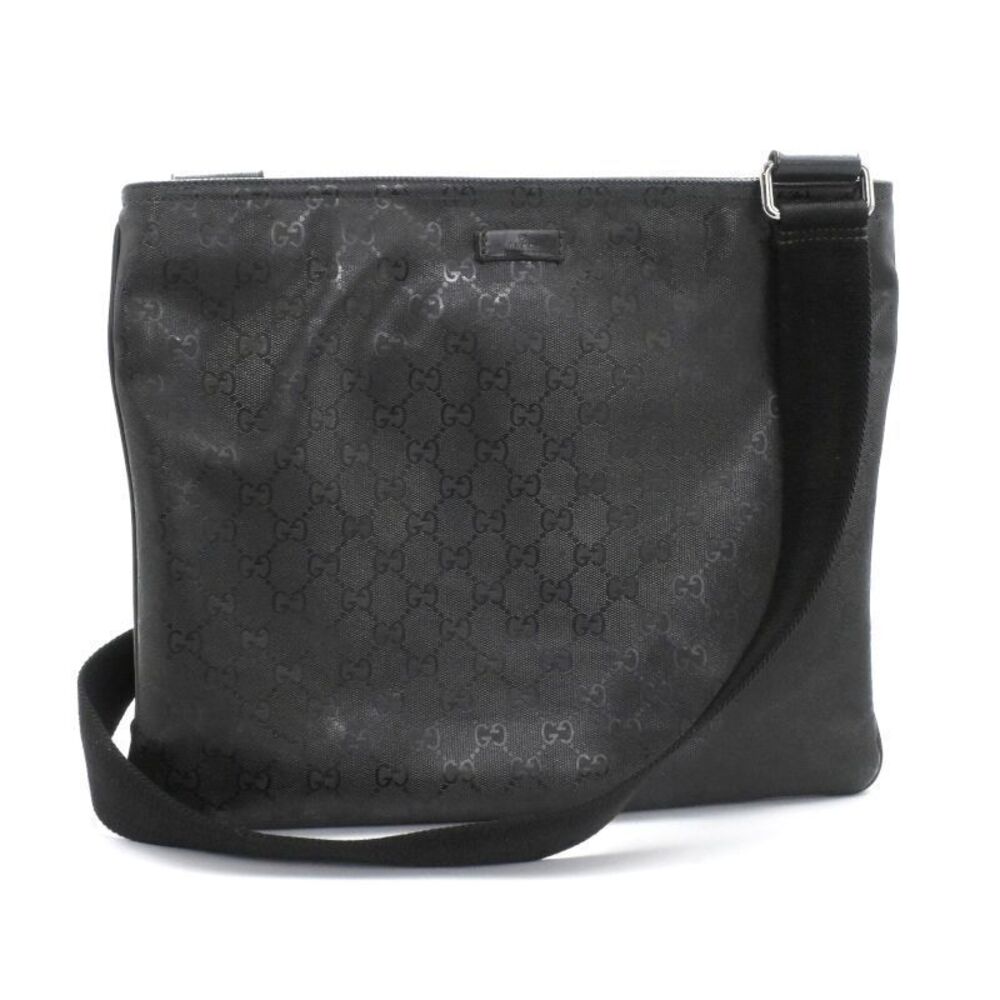 Gucci Messenger Bag GG Imprime Black Shoulder Crossbody